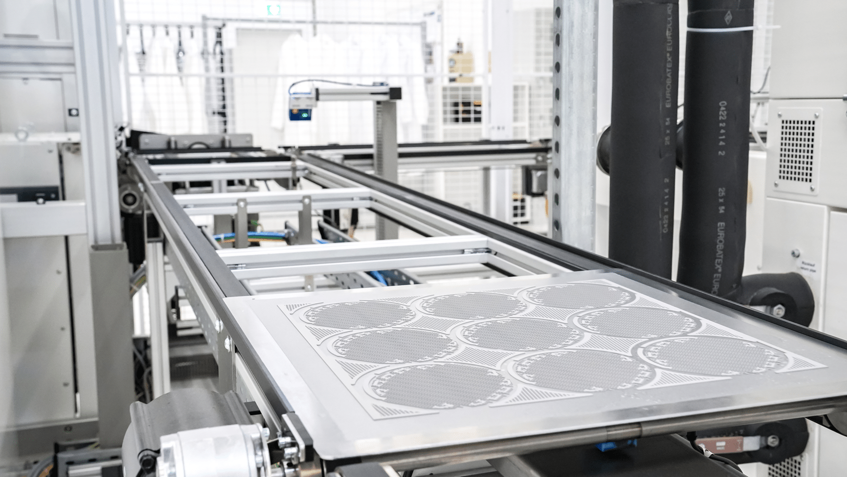 Exentis 3D Siebdruck Transport Werkstückträger