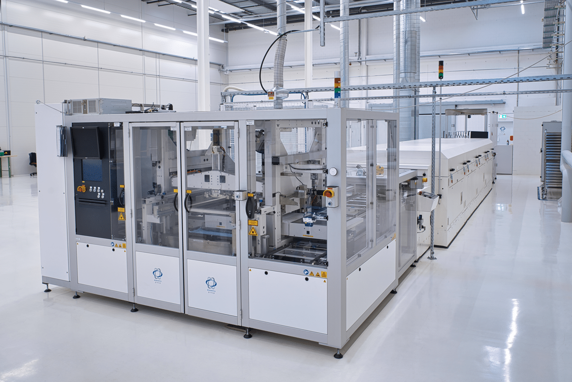 Die EX432i, das vollautomatisierte Industrie Produktionssystem