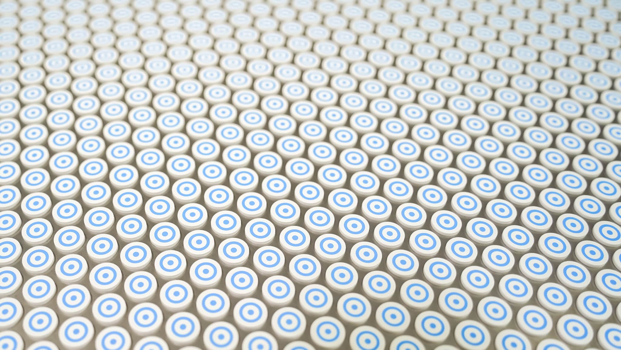 Tablets flexible release profile 3d screen printed