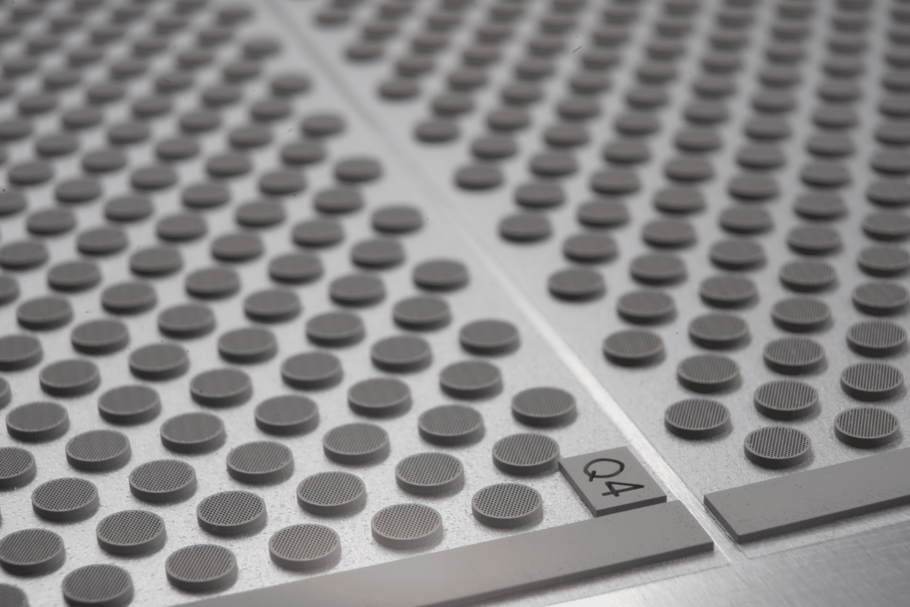 Microprecise Micro Filters On Workpiece Carrier