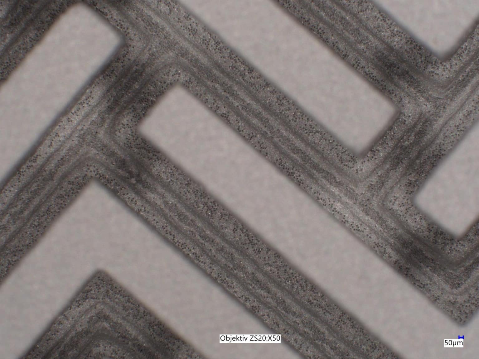 Additive Screen Printed Part Detail