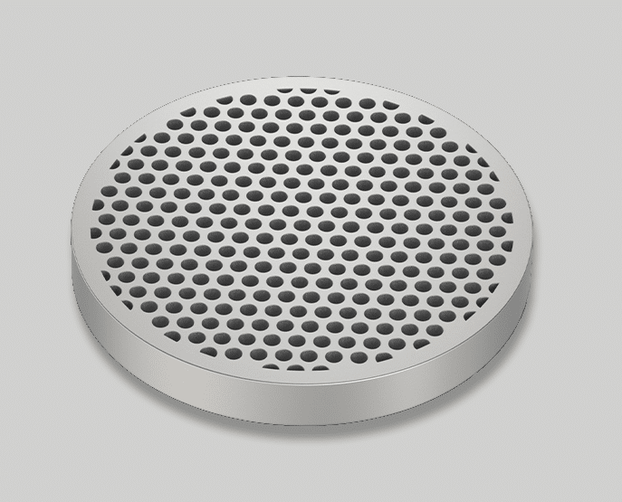 Micro filter visualisation additive screen printing